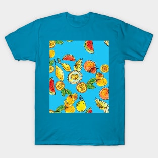 Fruit salad watercolor T-Shirt